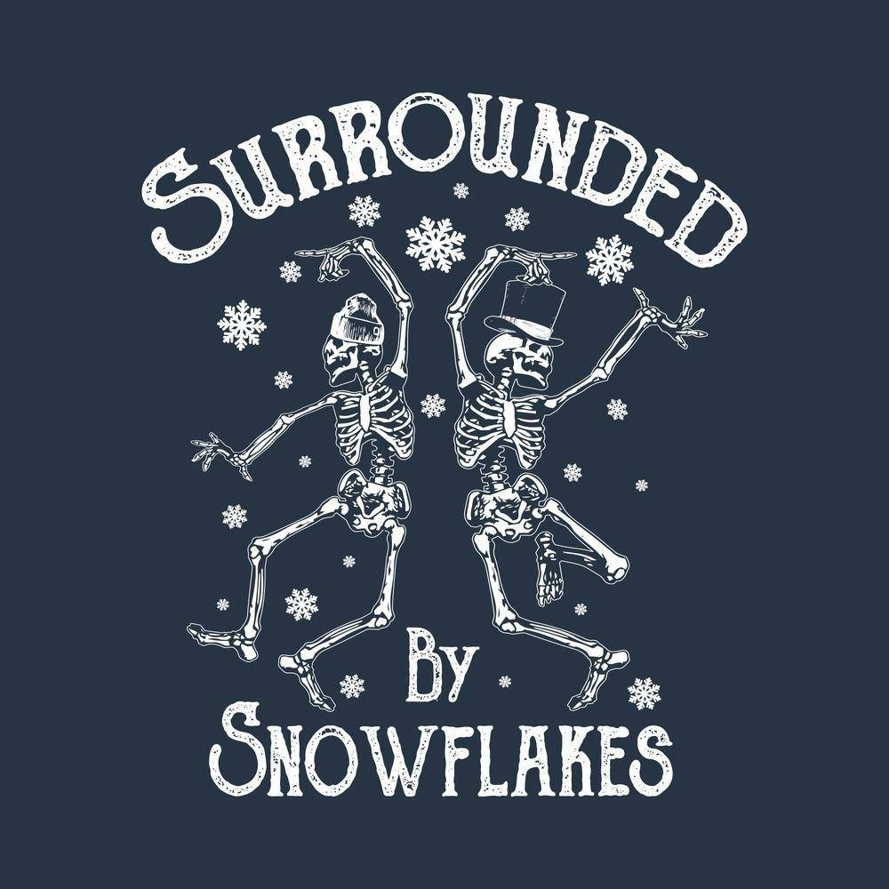 2023 December Club - Women's - Surrounded By Snowflakes