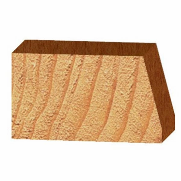 2300 Edge Bevel Router Bit 15 A 1/4" SH 1/2" CL X 1/2" CH 2" OL