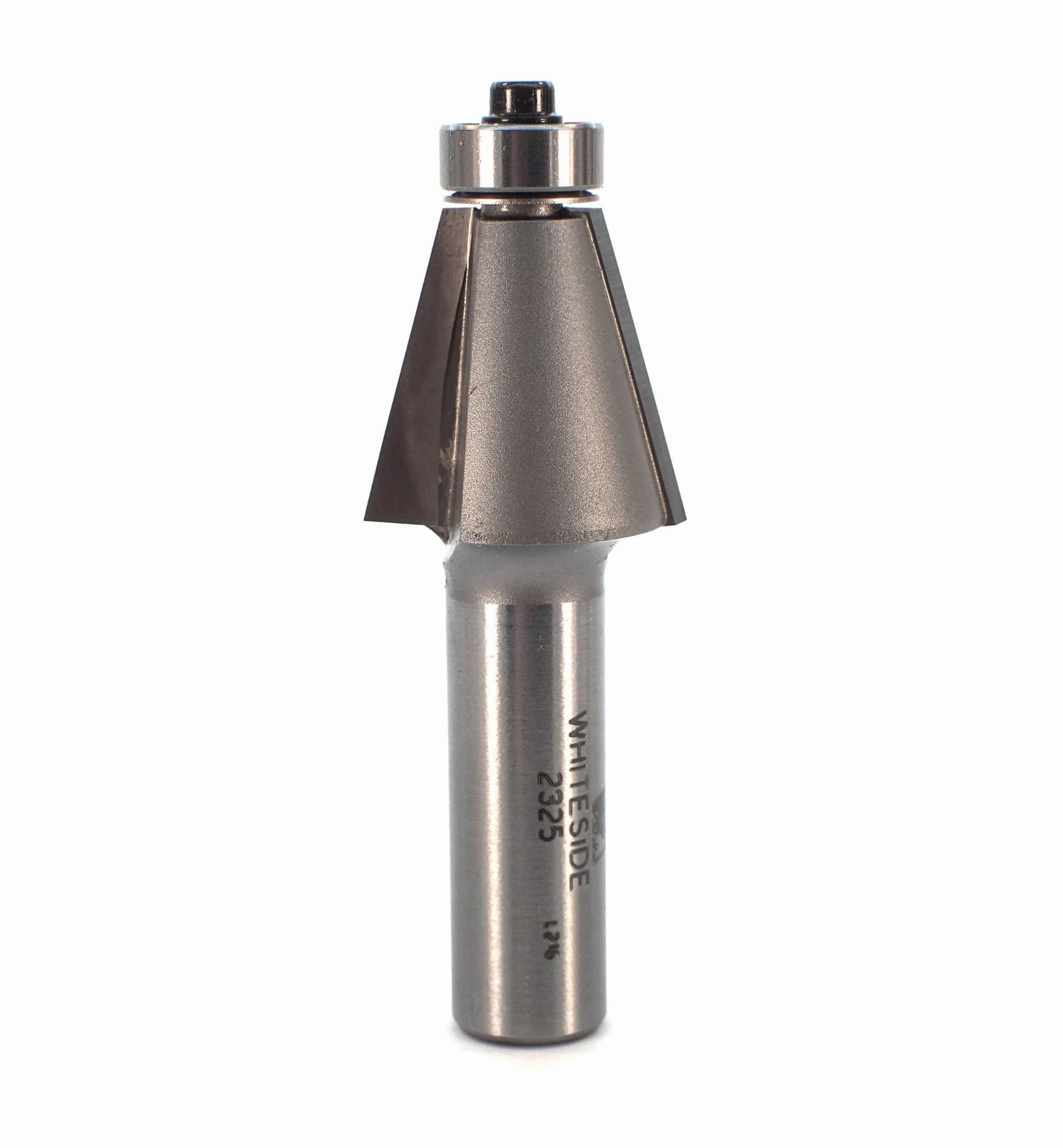 2325 Edge Bevel Router Bit 15 A 1/2" SH 1" CL X 15/16" CH 2-3/4" OL