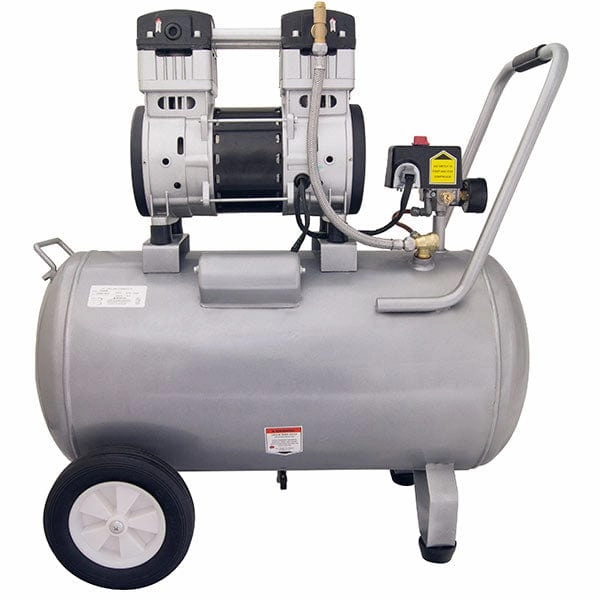2HP 15 Gallon Oil-Free Steel Tank Air Compressor