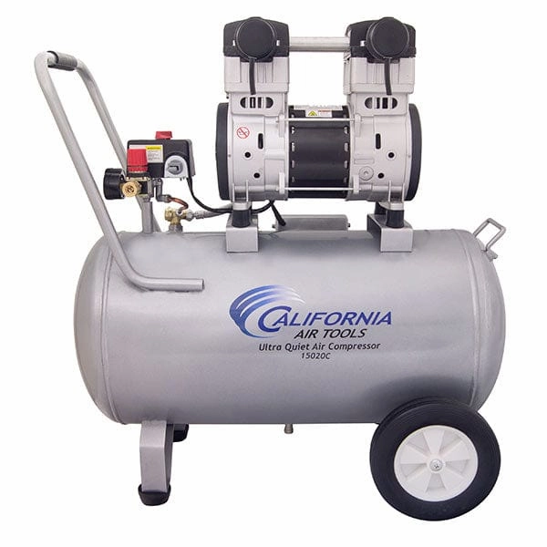 2HP 15 Gallon Oil-Free Steel Tank Air Compressor