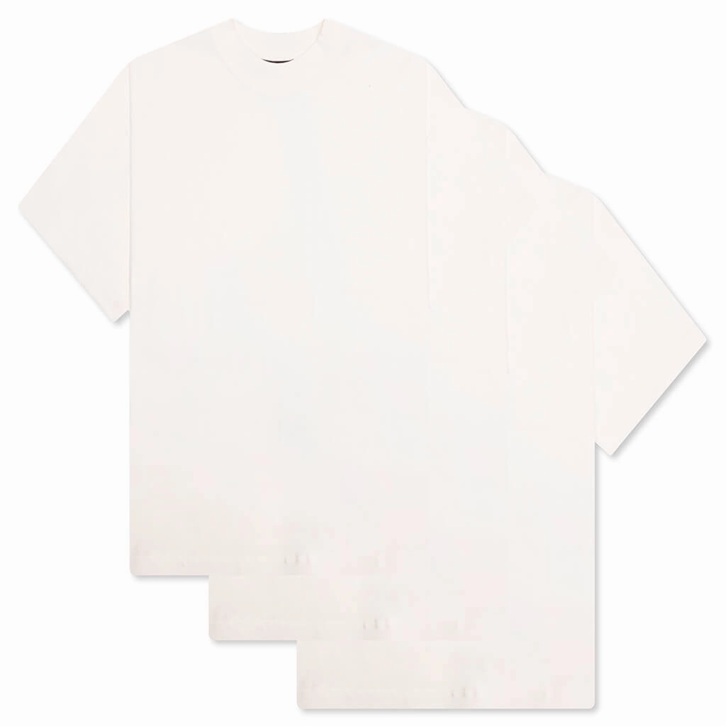 3 Pack Essential Tee - Shell