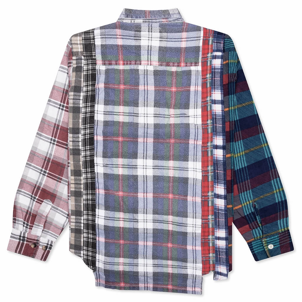 7 Cuts Flannel Shirt - Assorted