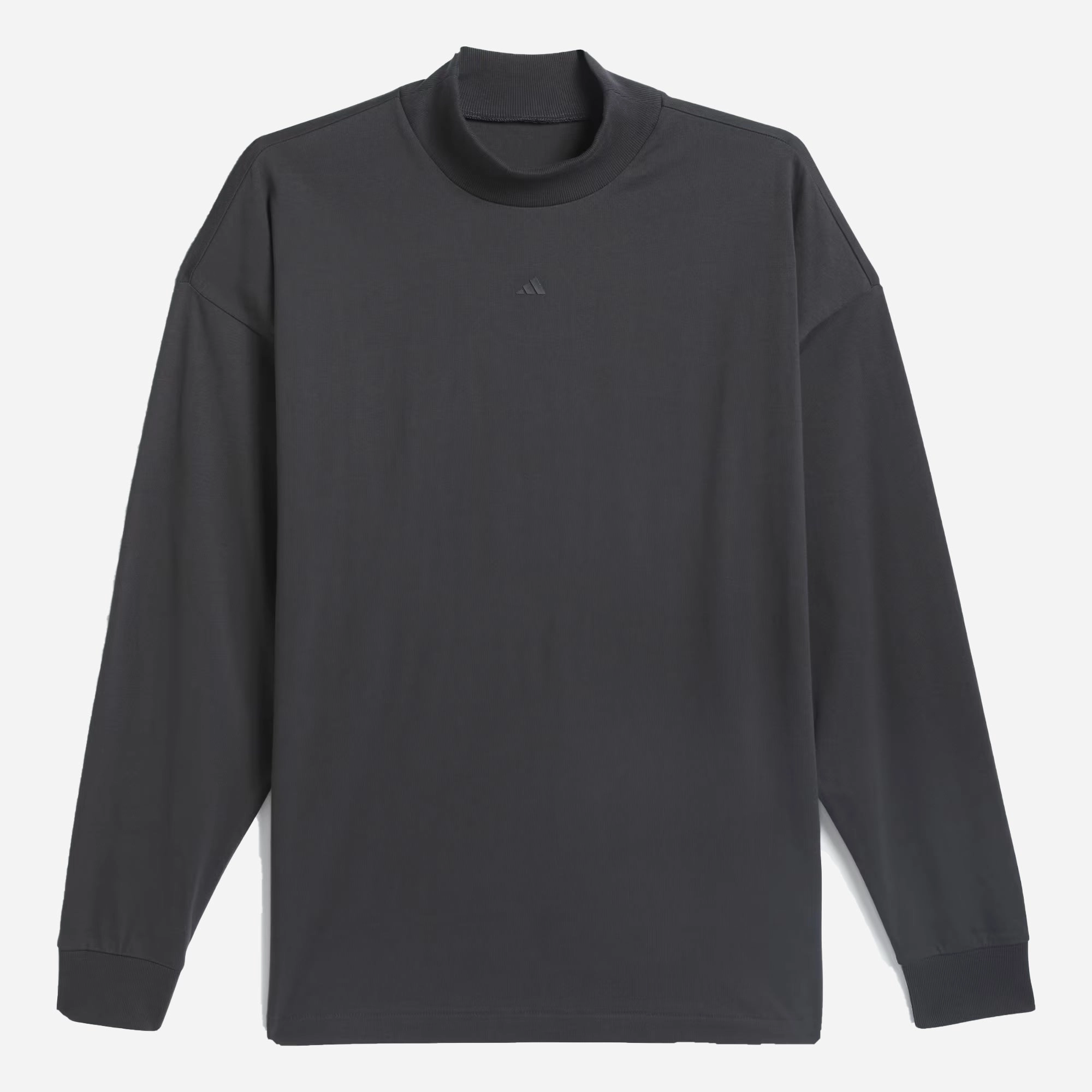 Adidas | BASKETBALL LONG SLEEVE TEE  { CARBON
