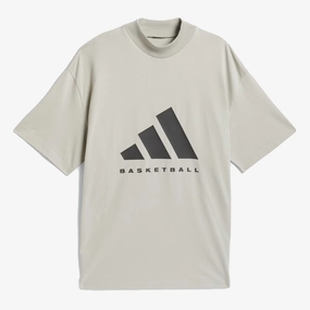 Adidas | BASKETBALL TEE  { SESAME/SESAME
