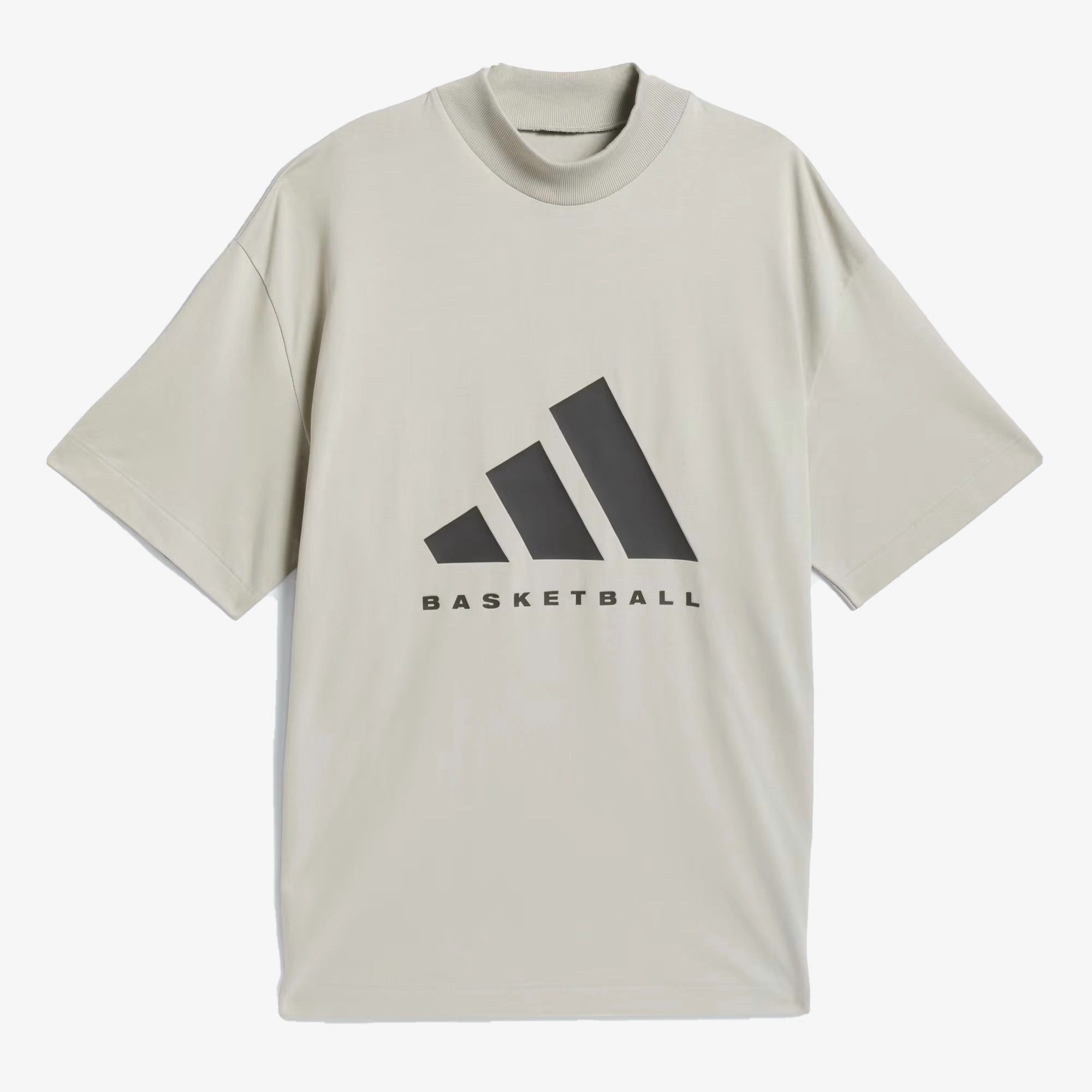 Adidas | BASKETBALL TEE  { SESAME/SESAME