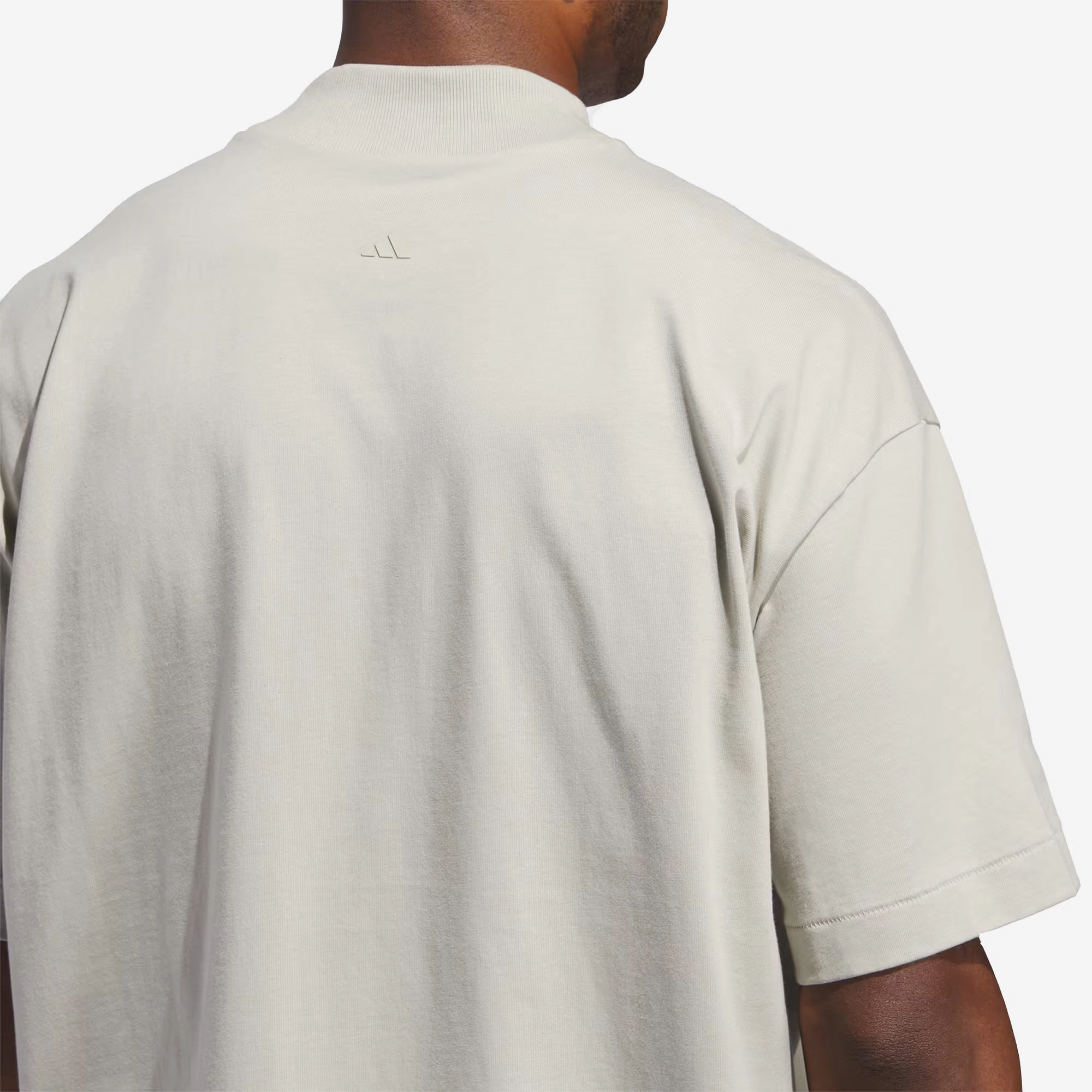 Adidas | BASKETBALL TEE  { SESAME/SESAME