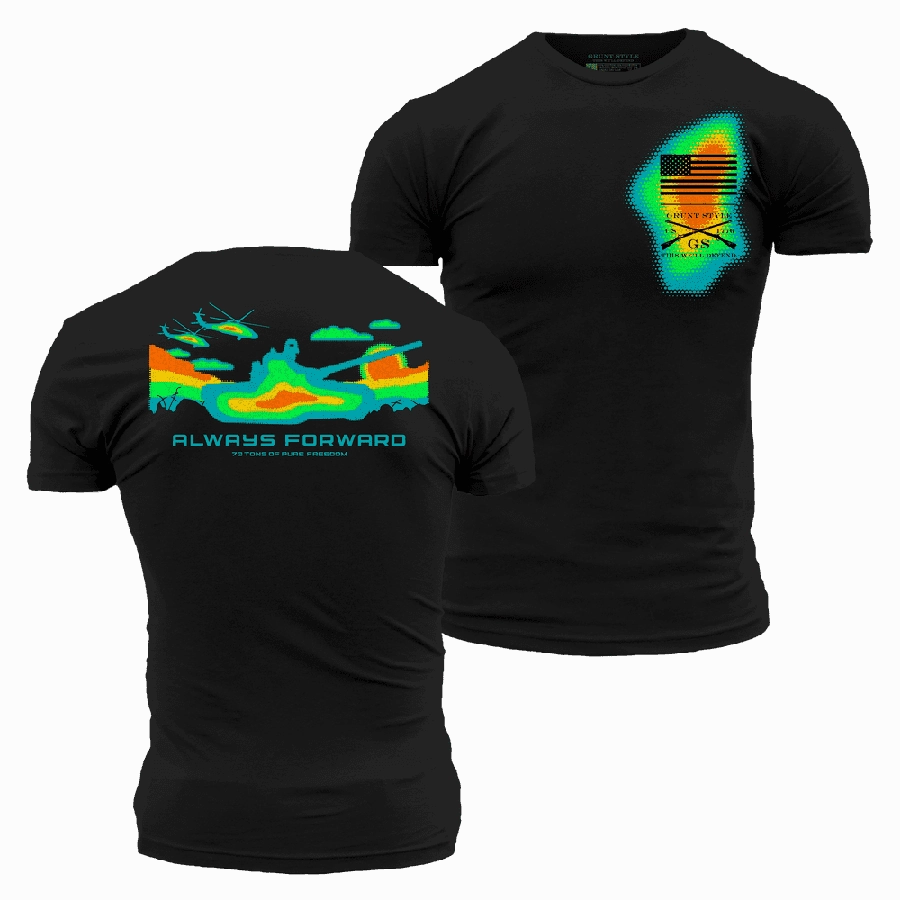Always Forward Infrared T-Shirt - Black