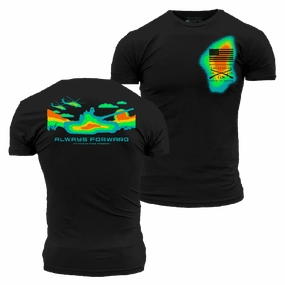 Always Forward Infrared T-Shirt - Black