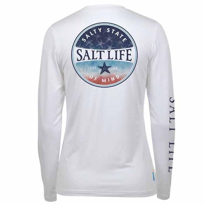Amerilove Star Long Sleeve Performance Tee