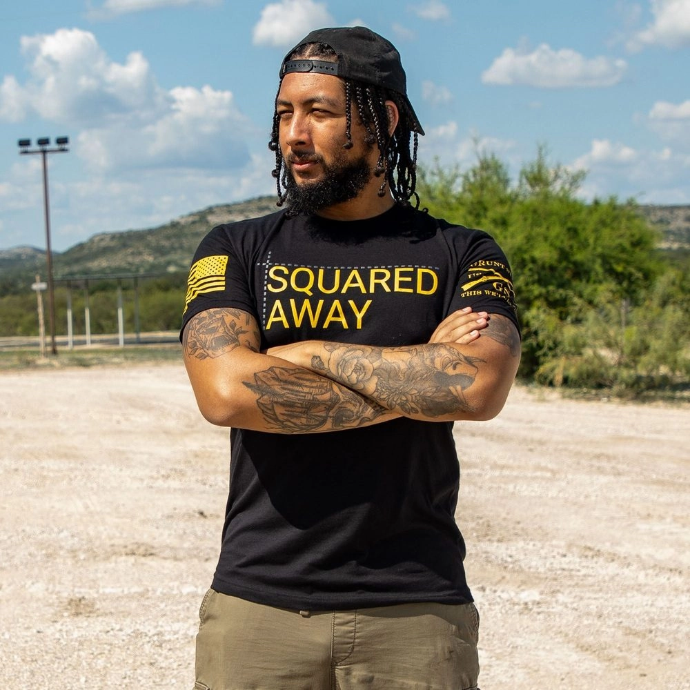 Army - Squared Away T-Shirt - Black
