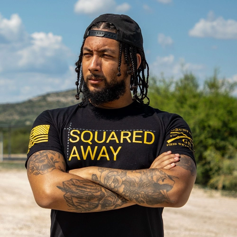 Army - Squared Away T-Shirt - Black