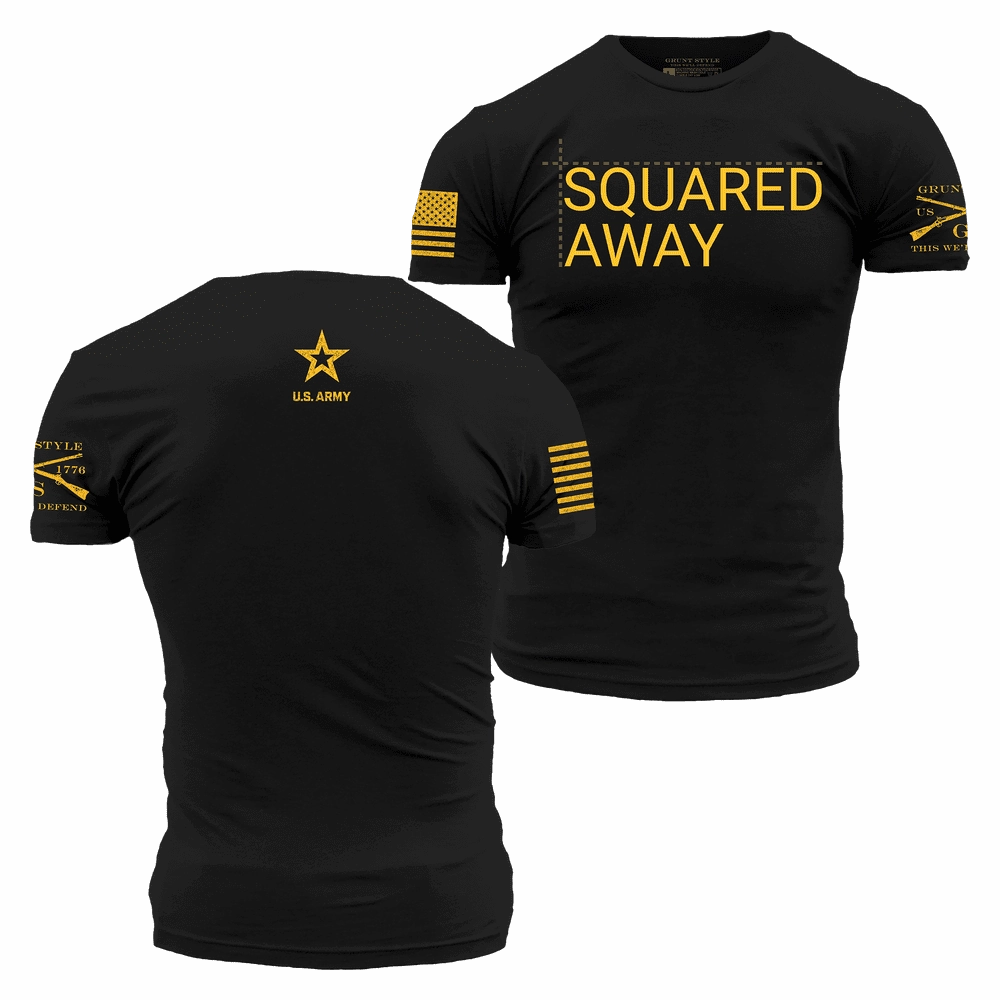 Army - Squared Away T-Shirt - Black