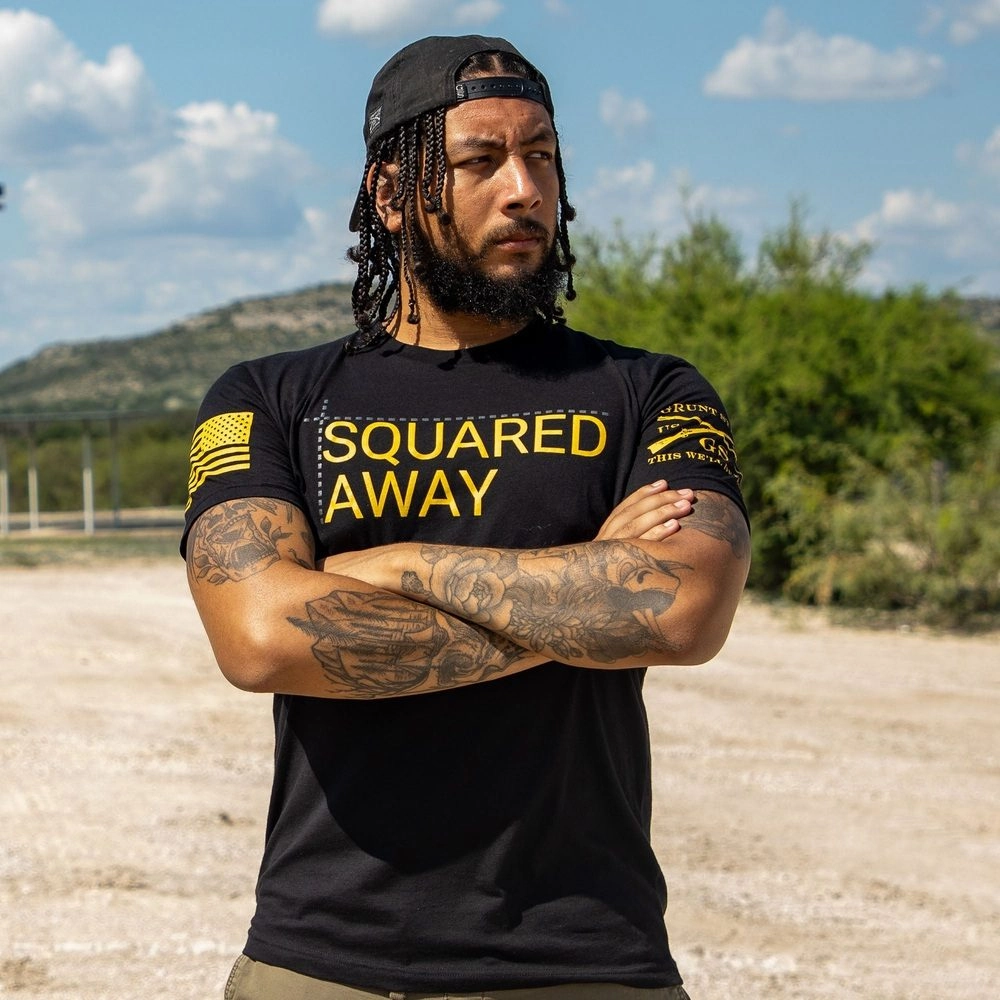 Army - Squared Away T-Shirt - Black