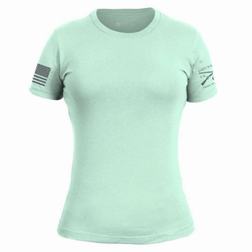 Basic T-Shirt Women's Slim Fit - Mint
