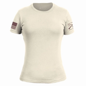 Basic T-Shirt Women's Slim Fit - Natural