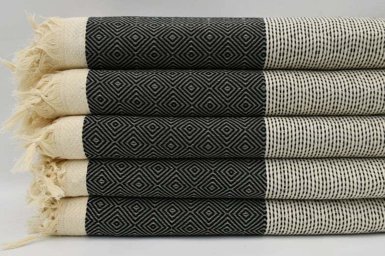 Black Four Seasons Blanket