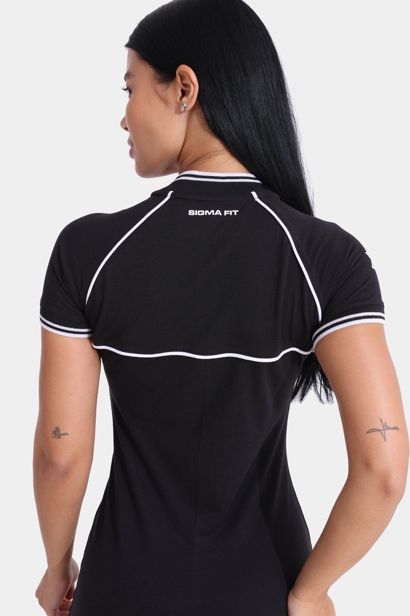Black Polo Dress