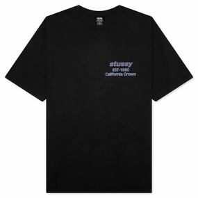 California Grown Pigment Dyed Tee - Black