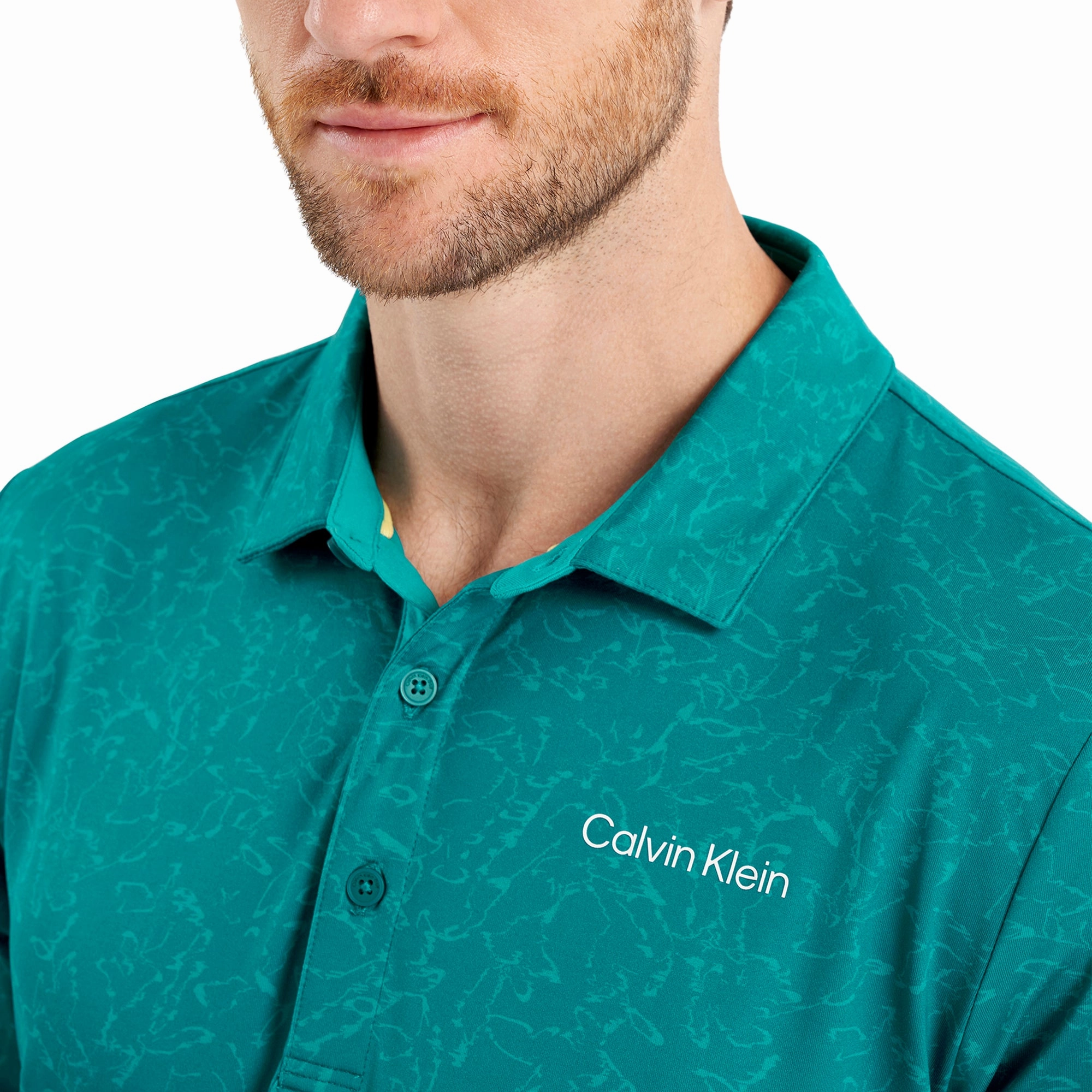Calvin Klein Golf Abstract Watercolour Shirt