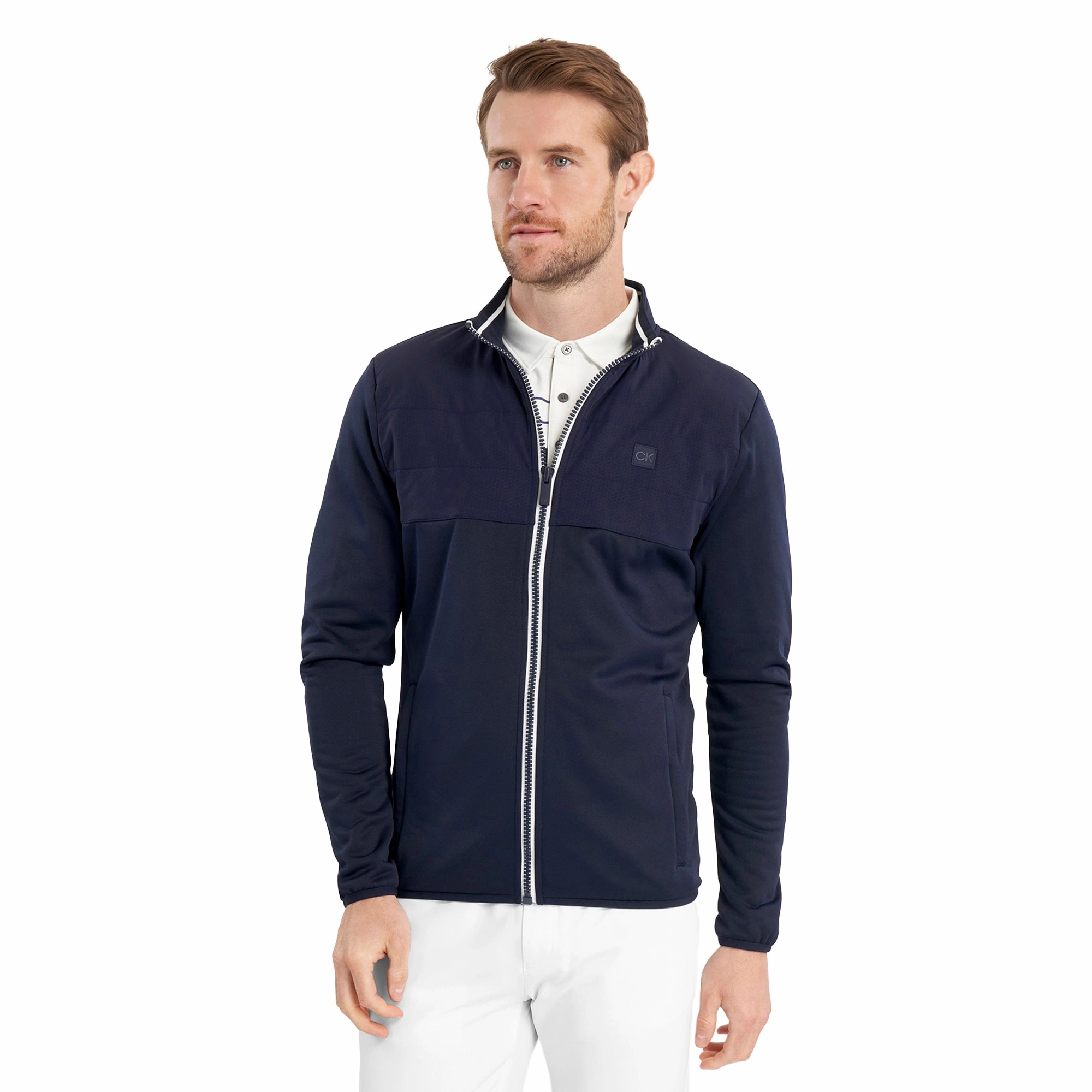 Calvin Klein Golf Atlantic Hybrid Full Zip