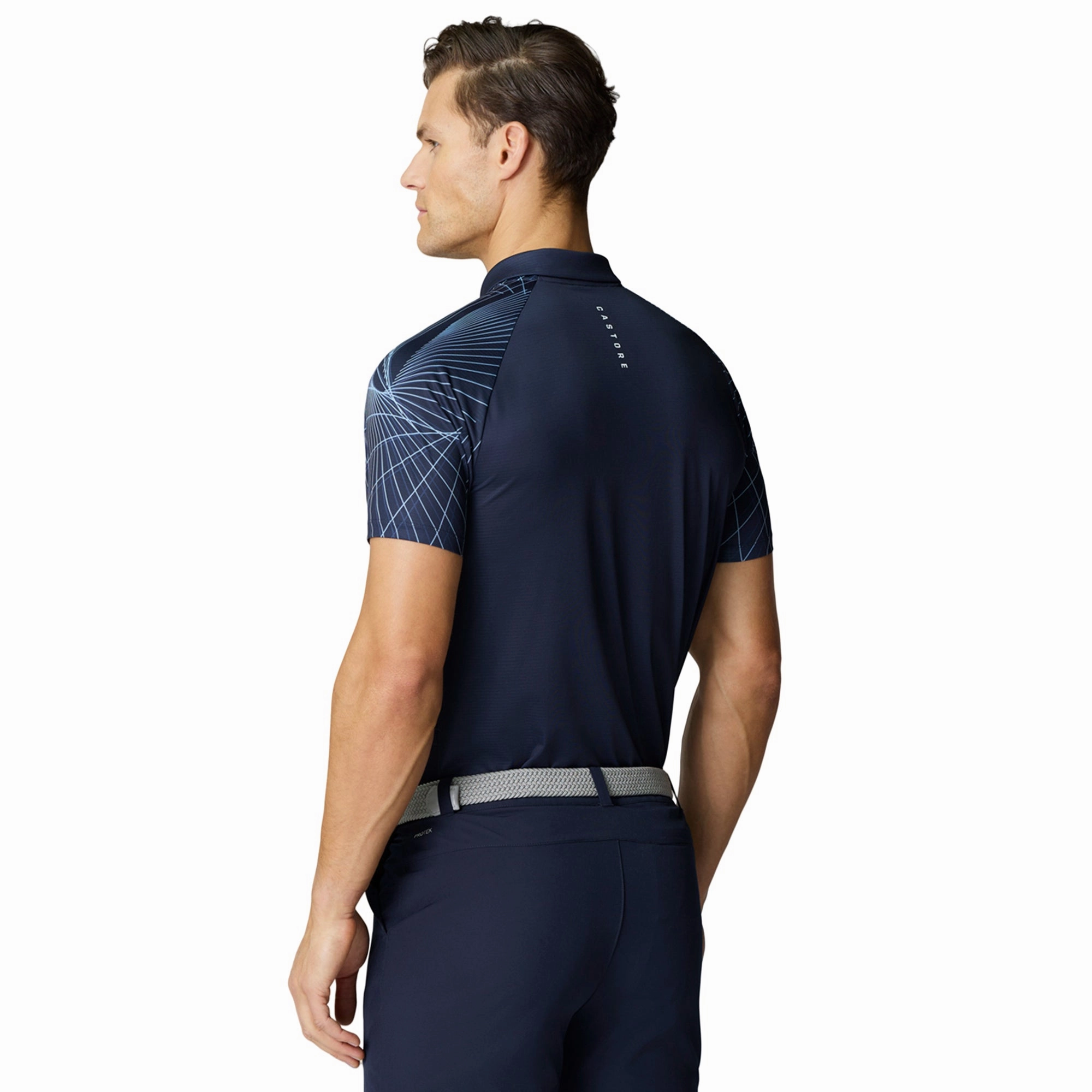 Castore Golf Club Shoulder Graphic Polo Shirt