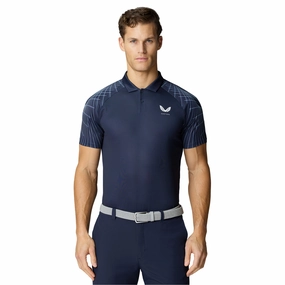 Castore Golf Club Shoulder Graphic Polo Shirt