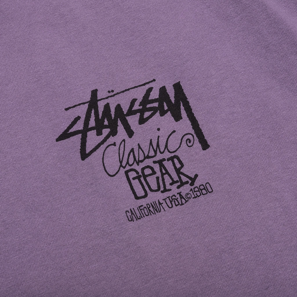 Classic Gear Pigmented Dyed Tee - Grape