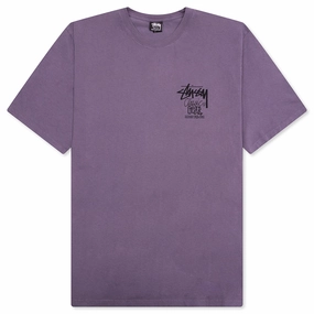 Classic Gear Pigmented Dyed Tee - Grape