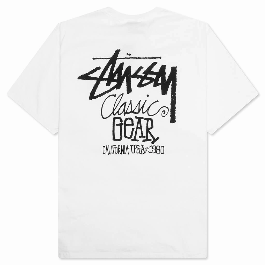 Classic Gear Pigmented Dyed Tee - Natural