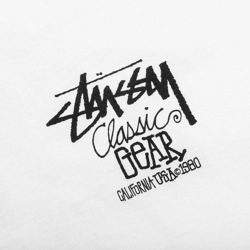 Classic Gear Pigmented Dyed Tee - Natural