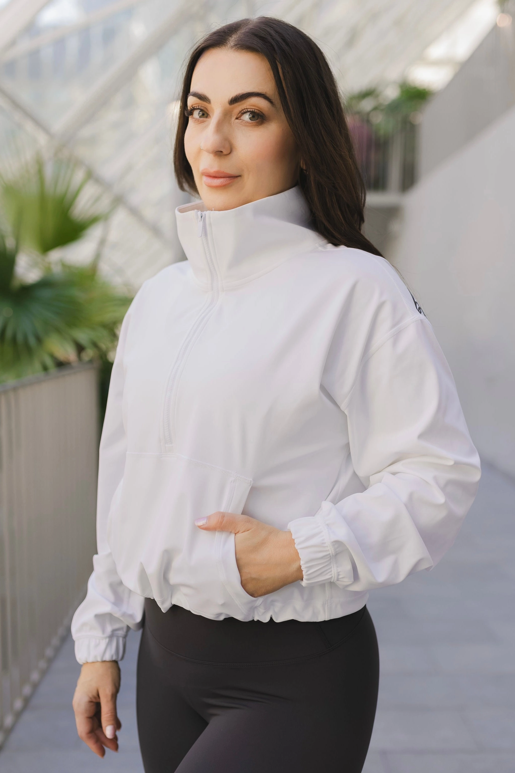 Cropped 1/4 Zip