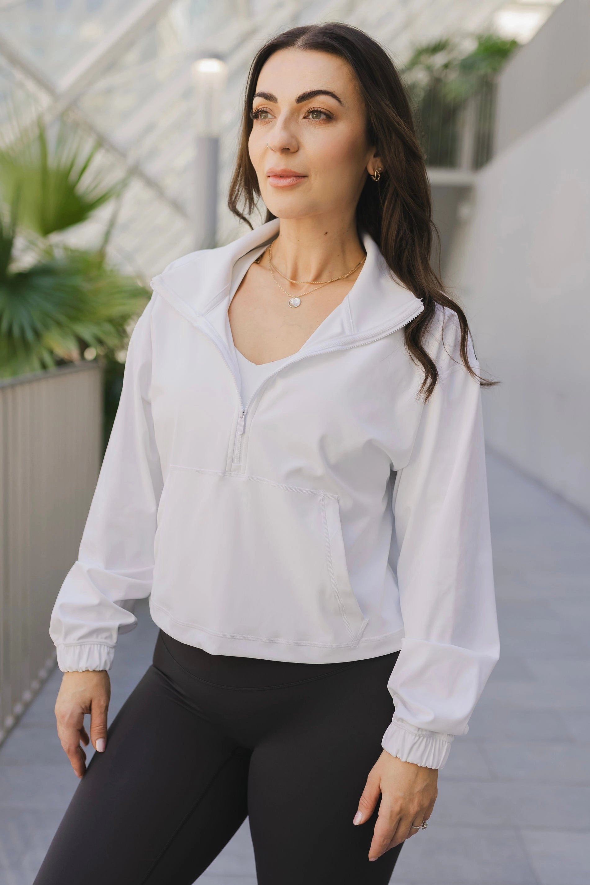 Cropped 1/4 Zip