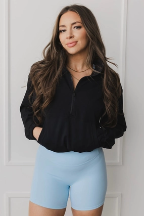 Cropped 1/4 Zip