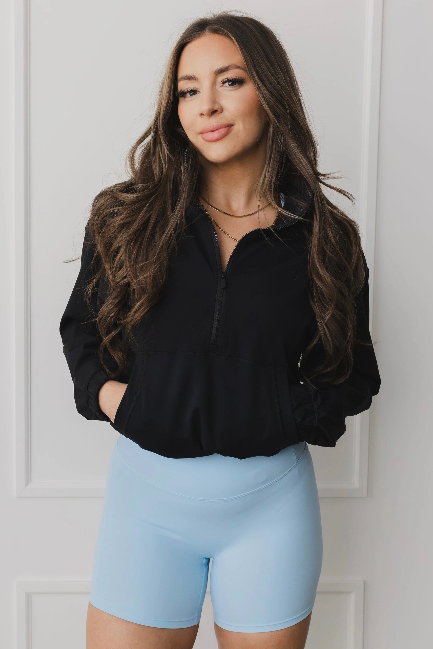 Cropped 1/4 Zip