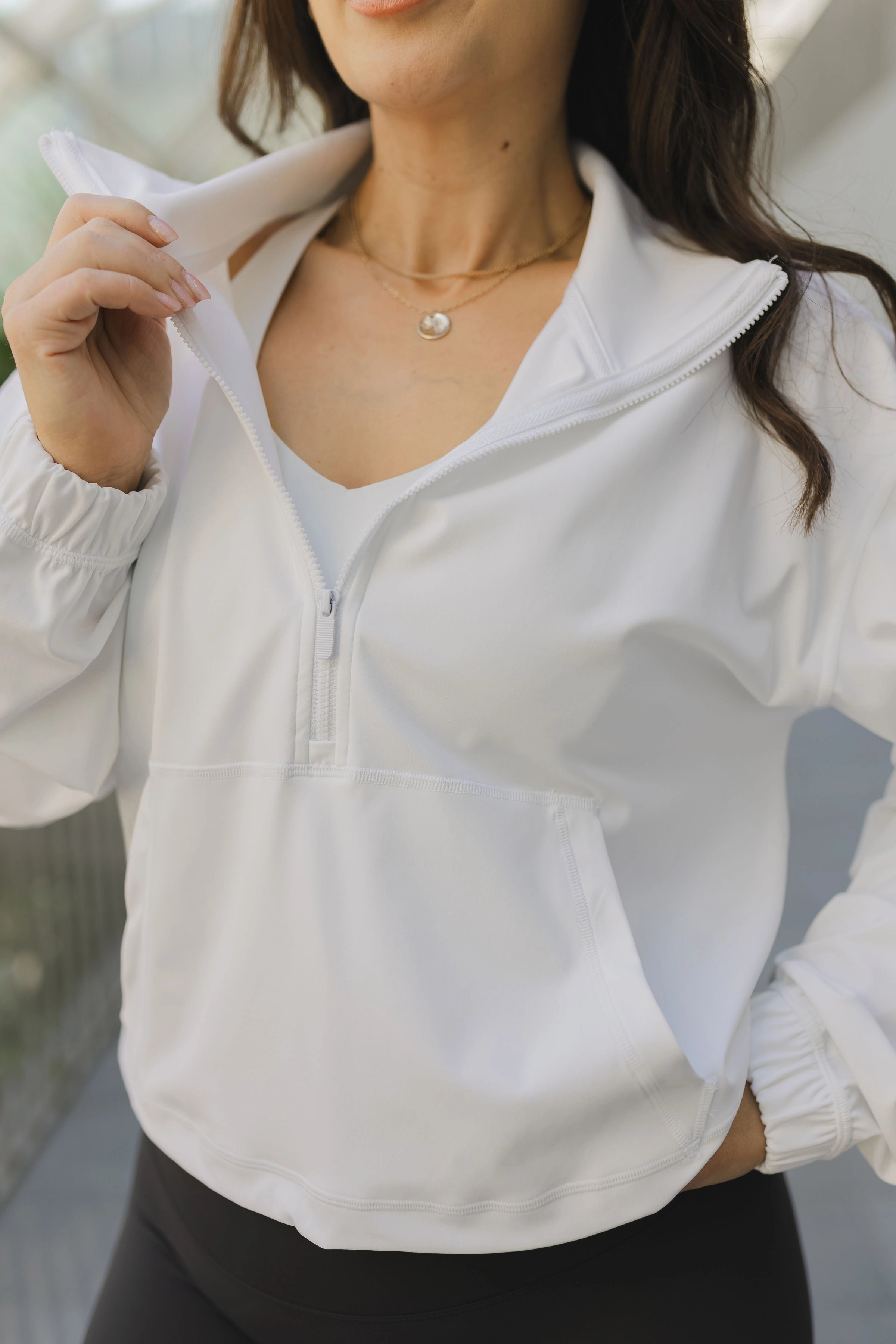 Cropped 1/4 Zip