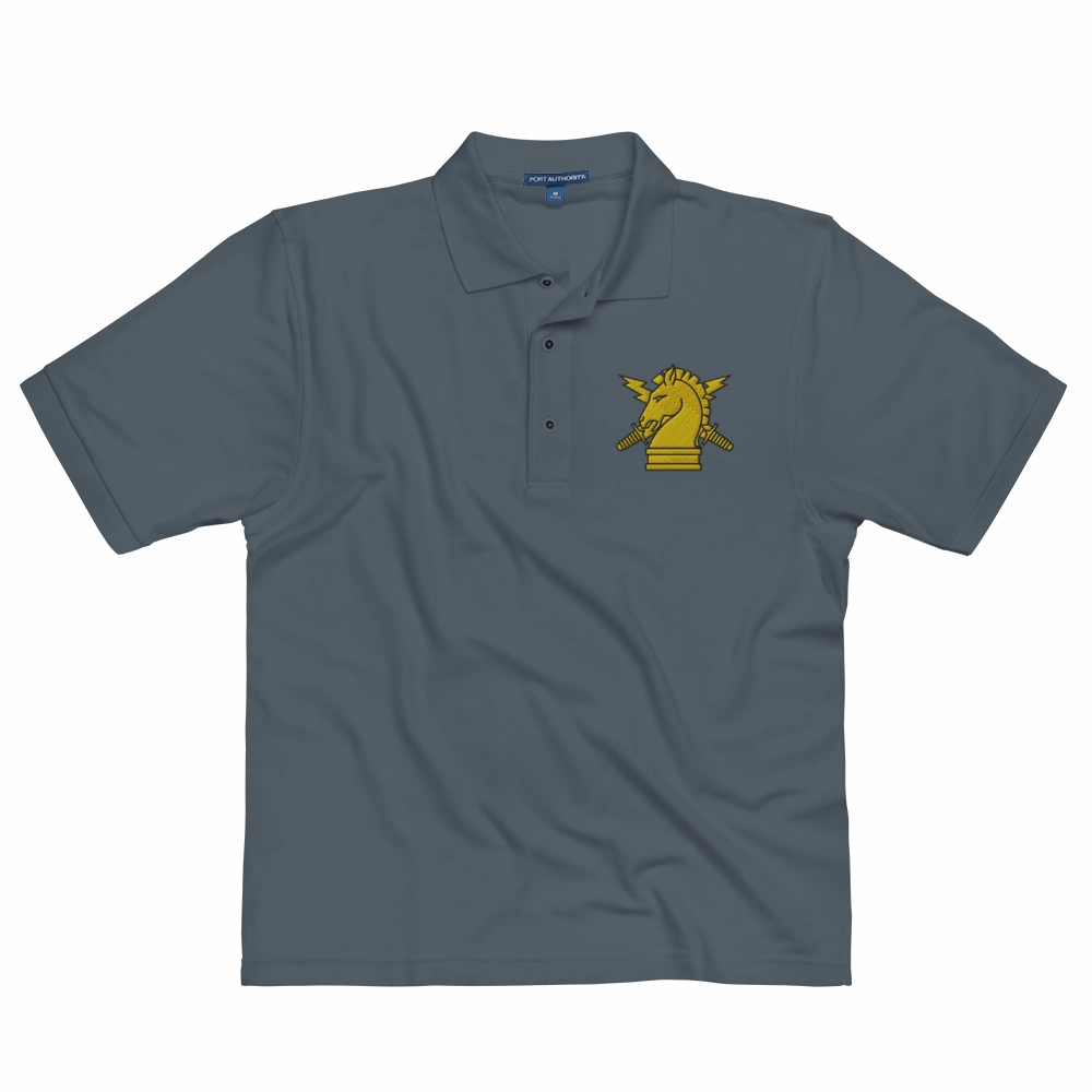 Custom US Army Ranks, Insignia Embroidered Port Authority Polo Shirt