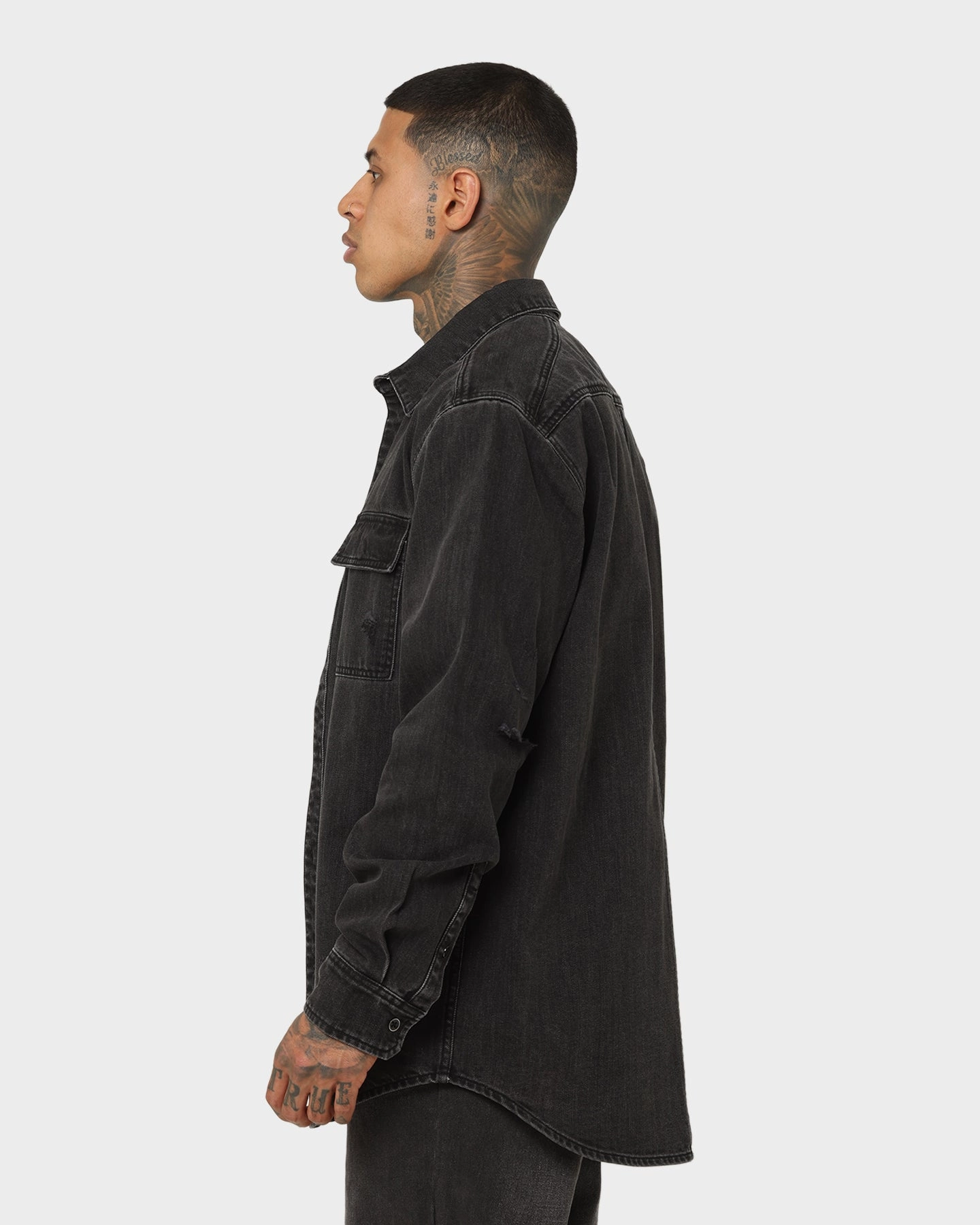 Dead Studios Nevada Denim Shirt Vintage Black