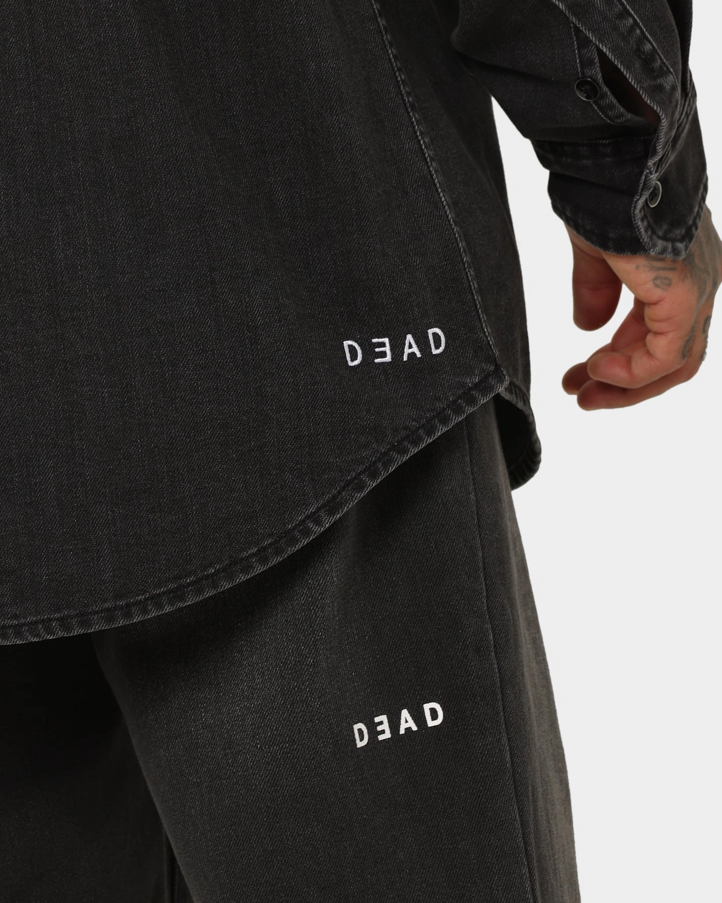 Dead Studios Nevada Denim Shirt Vintage Black