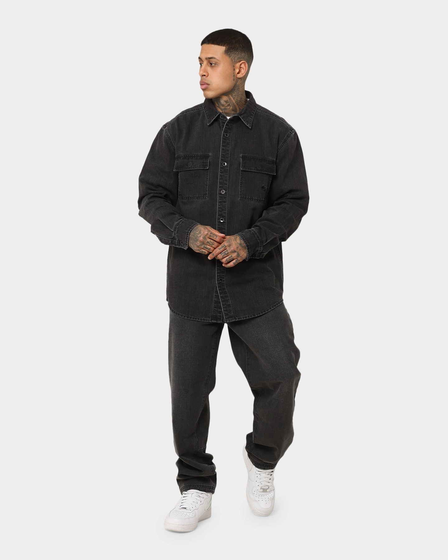 Dead Studios Nevada Denim Shirt Vintage Black