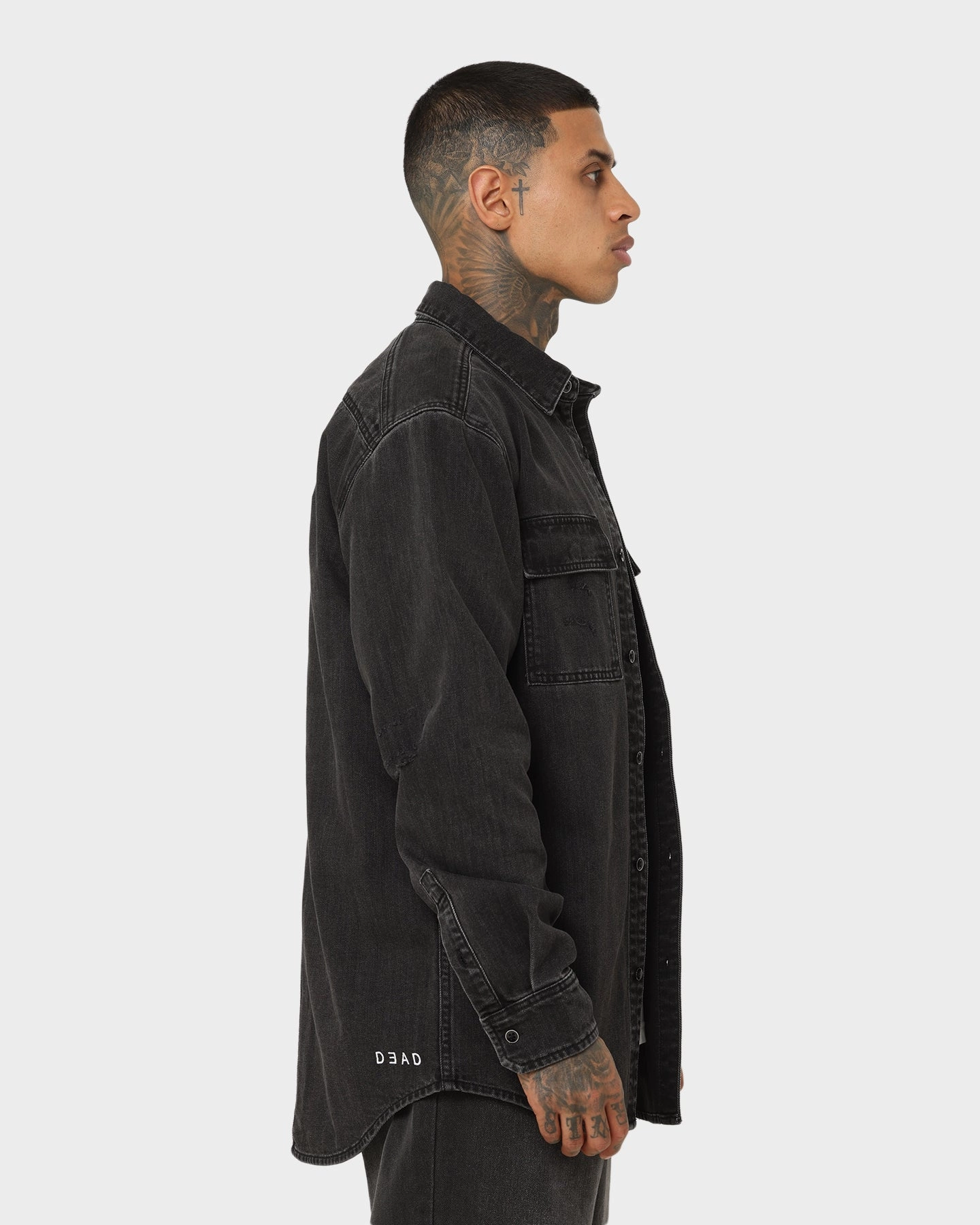 Dead Studios Nevada Denim Shirt Vintage Black