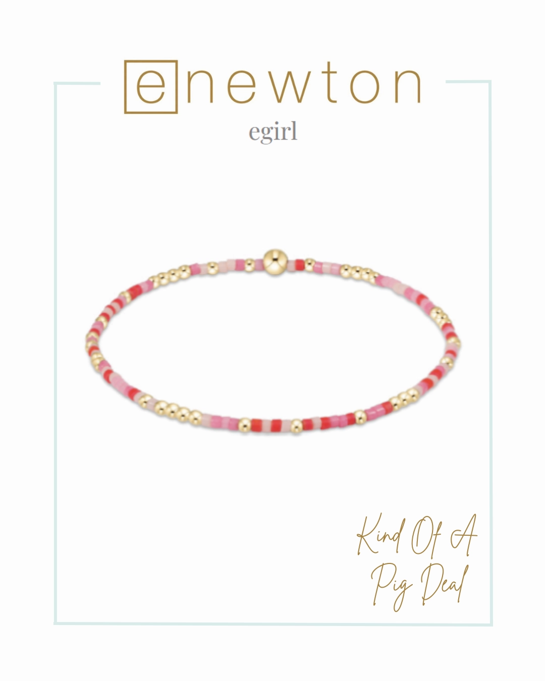 E Newton EGirl Hope Unwritten Bracelet - Spring/Summer '25