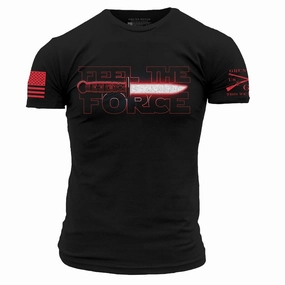 Feel The Red Force T-Shirt - Black