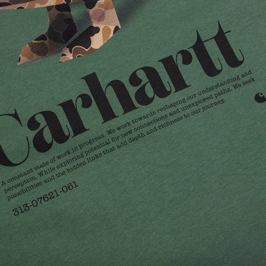 Fold Duck S/S T-Shirt - Duck Green