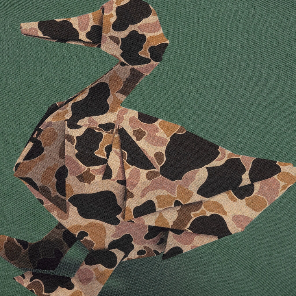 Fold Duck S/S T-Shirt - Duck Green