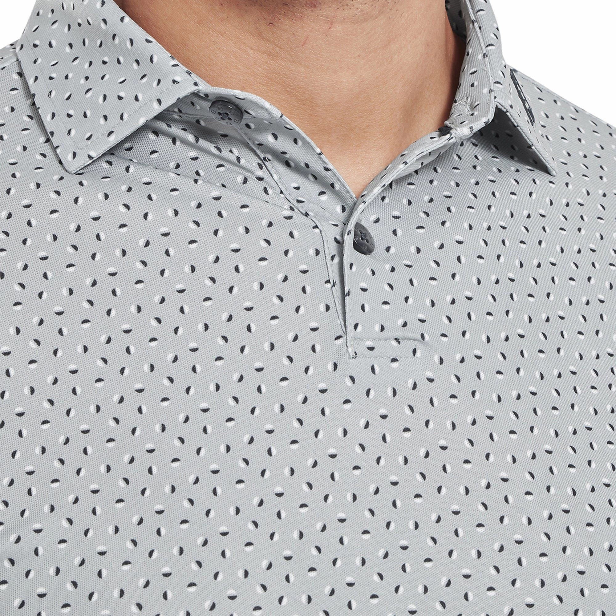 FootJoy Bounce Print Pique Golf Shirt