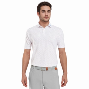 FootJoy Bounce Print Pique Golf Shirt