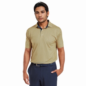 FootJoy Citrus Print Lisle Golf Shirt