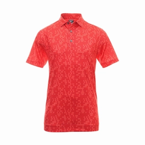 FootJoy Digital Camo FJ Print Golf Shirt
