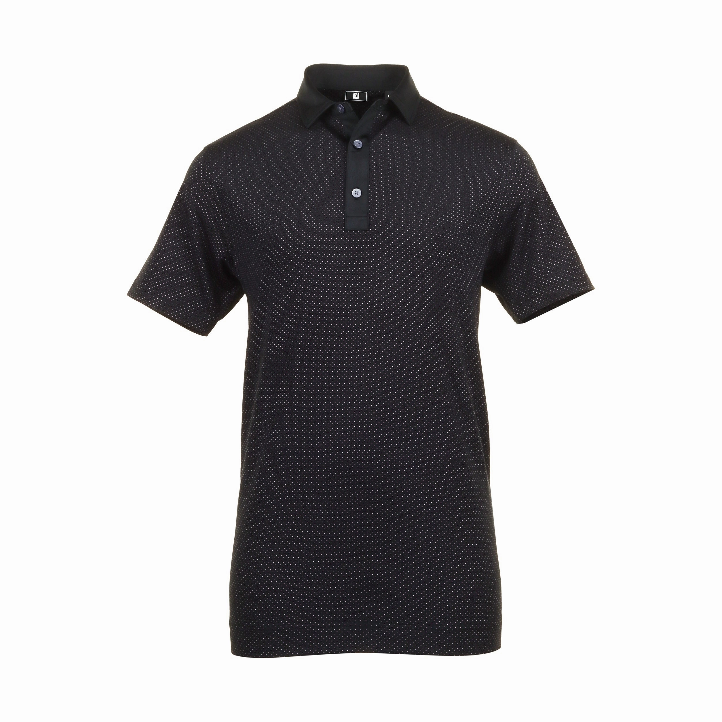 FootJoy Jacquard Dot Lisle Golf Shirt